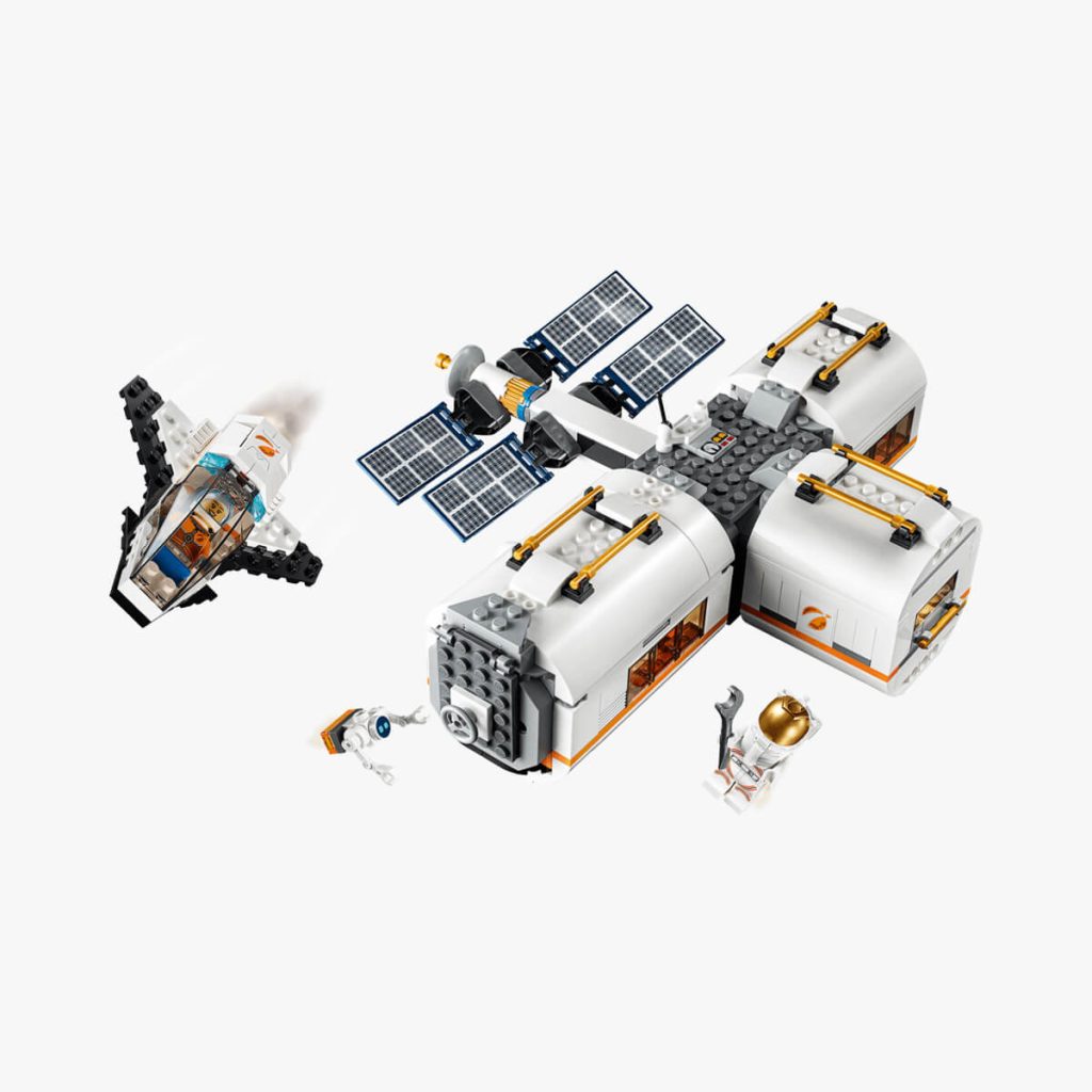 Ruimtestation op de maan